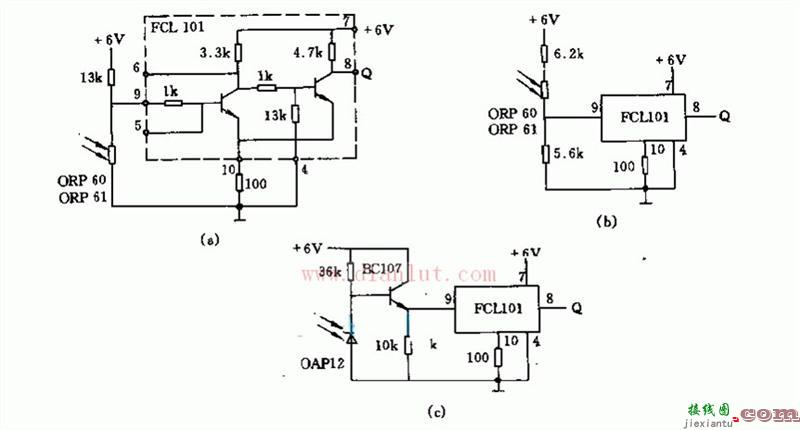 采用FCL101施密特触发器光栅电路  第1张