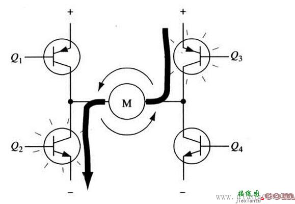 直流电机正反转驱动电路  第3张