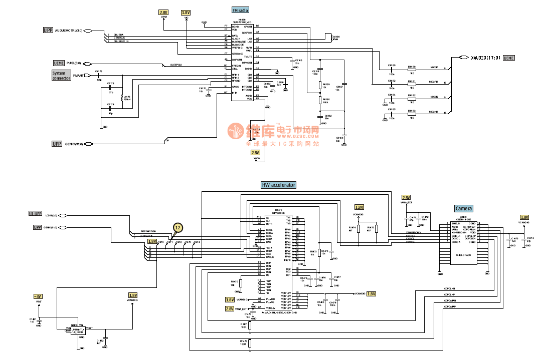 Nokia 7xxx手机原理图05  第1张