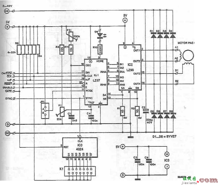 L297-L298步进电机驱动器电子项目  第1张