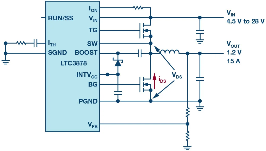 基于功率 MOSFET 的电流检测  第2张