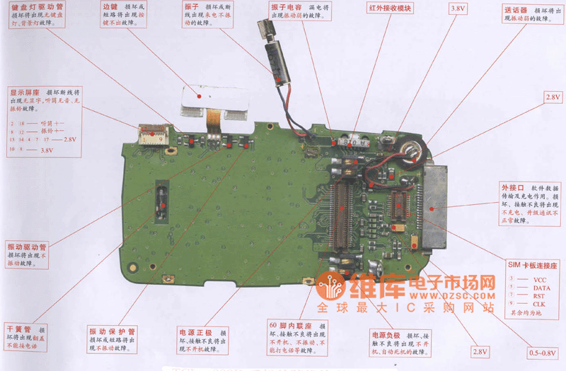 TCL999D手机维修电路图  第4张