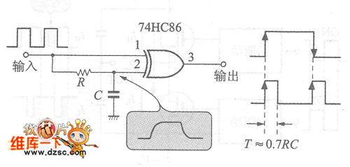 双边沿检测电路图  第1张