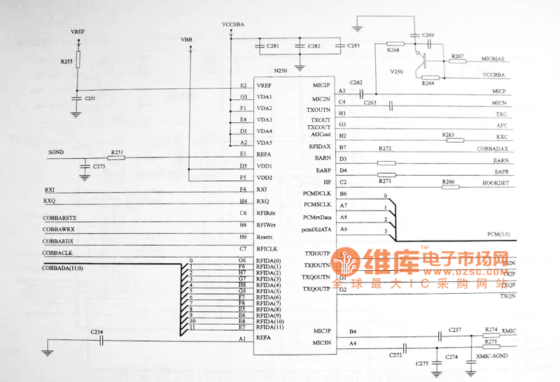 诺基亚8110手机故障维修电路图  第1张