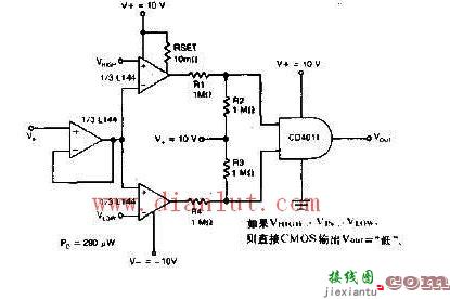 双极限低功耗检测器电路图  第1张