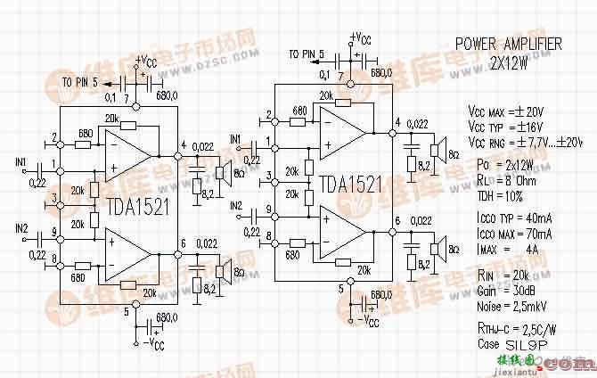 TDA1251电路  第1张