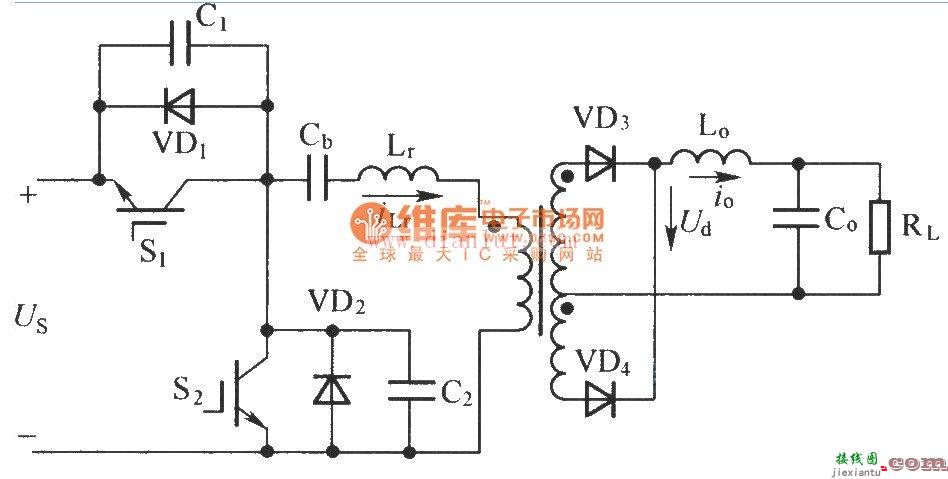 半桥不对称的PWM控制变换器主电路的应用  第1张