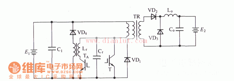 正激式ZVT-PWM变换器主电路  第1张