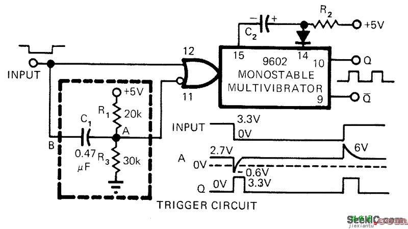 双沿触发电路  第1张
