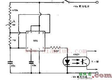 计算器变换成跑表的电路工作原理  第1张