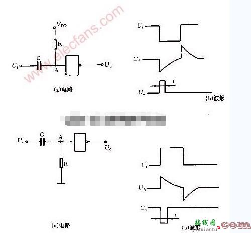 正脉冲输出的微分电路  第1张