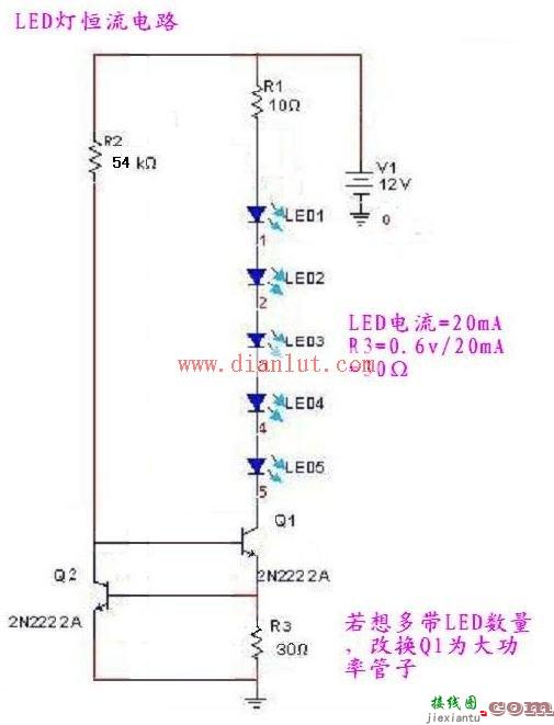 LED灯电路原理分析  第1张