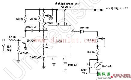 模拟频率表电路  第1张