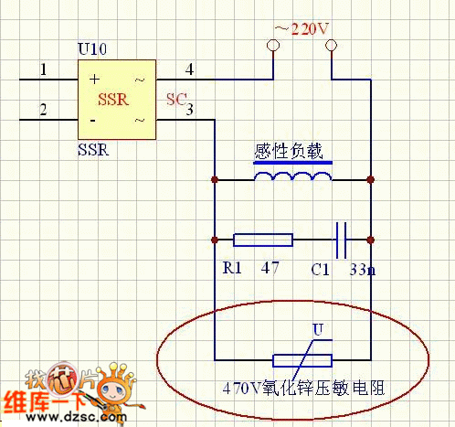 压敏电路图  第1张