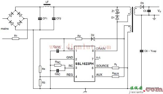 SSL1623PH的应用电路图  第1张