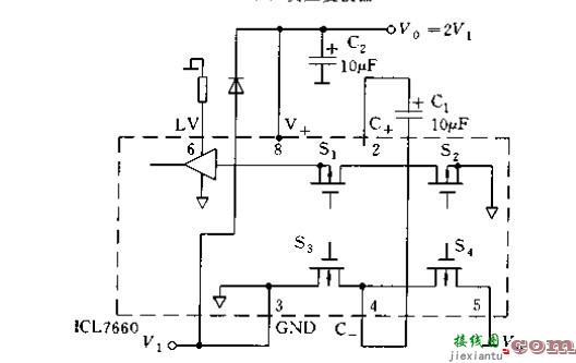 ICL7660应用实例电路设计  第2张