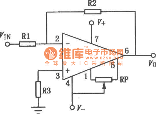 CF1456双电源通用型单运放电路图  第1张