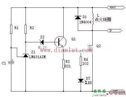 用LM431设计的延时开关工作电路  第1张