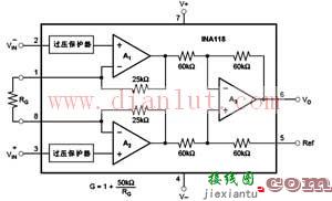 INA118内部结构原理图  第1张