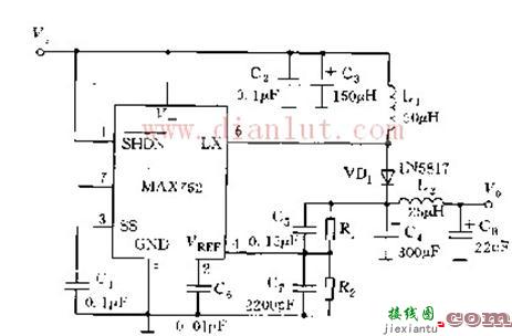 MAX752的应用电路图及原理  第1张