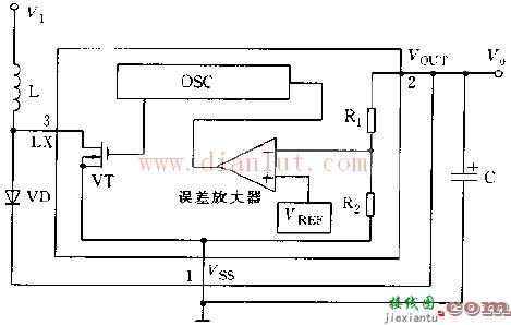 用于RH5RC内部结构的电路图  第1张