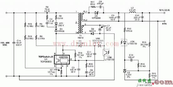 12V/30W设计电路图  第1张