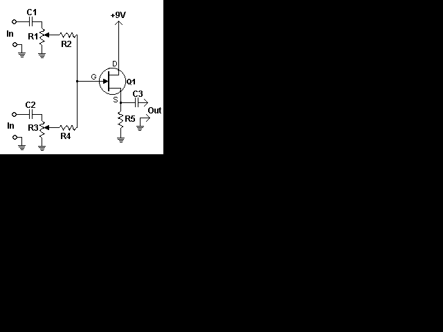 FET 音频混合器  第1张