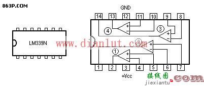 lm339引脚功能图及各类应用电路  第4张