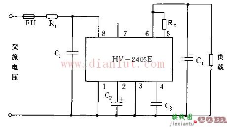 基于HV2405E芯片设计其基本应用电路  第1张