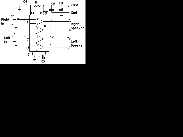 22 瓦音频放大器  第1张