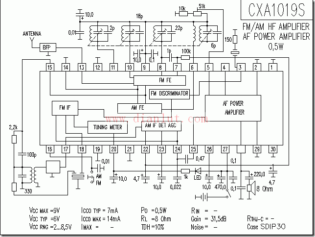 收音机电路工作原理图  第1张