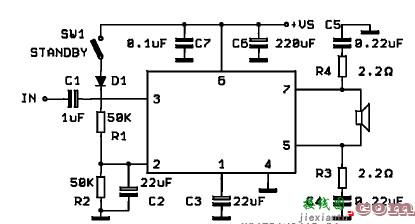 TDA7241 20瓦汽车音响放大器  第1张