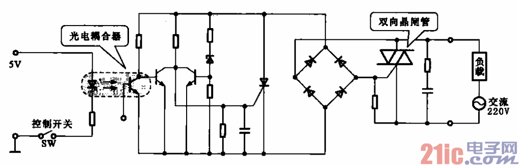 小信号控制大电流器件电路  第1张