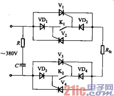 晶闸管交流开关电路之四  第1张