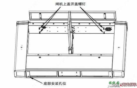 宇视速通门QEL系列FG8501摆闸接线图  第1张