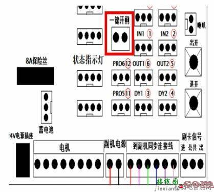 宇视QEL系列FG6501闸机接线图  第6张