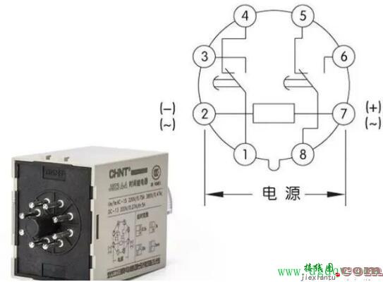 时间继电器在实际电路中的应用与接线方法  第1张