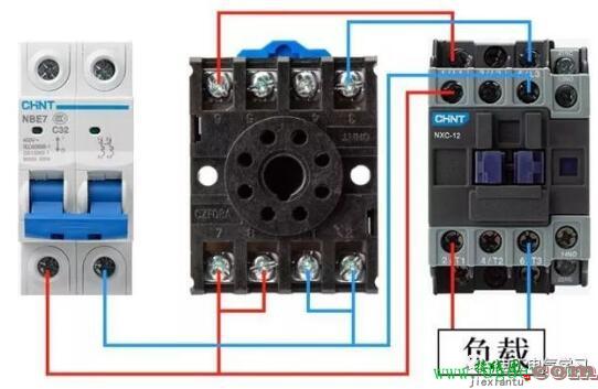 时间继电器在实际电路中的应用与接线方法  第2张