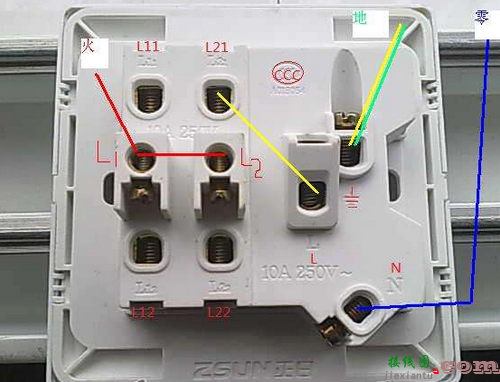 带开关的五孔插座怎么接线  哪个牌子的五孔插座好 第2张