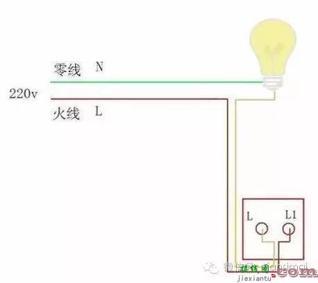 一个灯，两个开关你知道怎么接线吗？  第1张