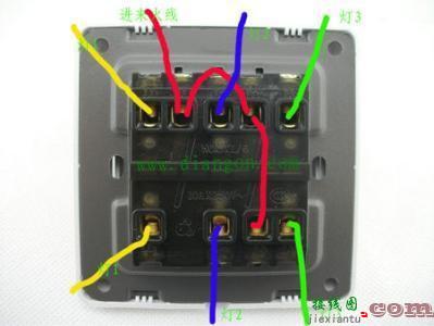 双控开关接线柱接线方法图解  第5张