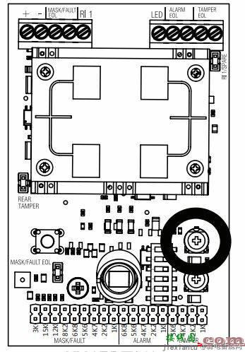 海康威视DS-PD2-D15AME 15m 双鉴防遮挡探测器接线说明  第7张