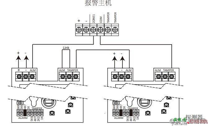 海康威视双鉴数字探测器怎么接线？  第10张