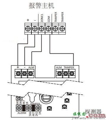 海康威视双鉴数字探测器怎么接线？  第9张