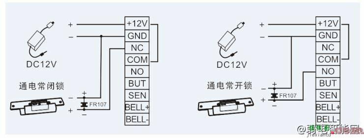 中控简易门禁一体机怎么接线？  第1张