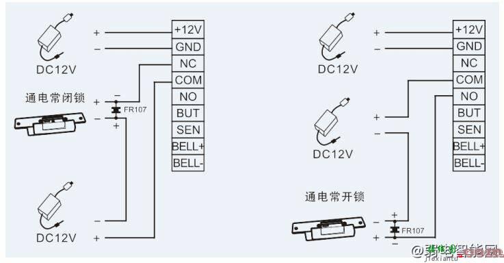 中控简易门禁一体机怎么接线？  第2张