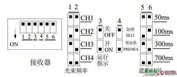 海康威视红外对射接线及拨码开关怎么接？  第7张