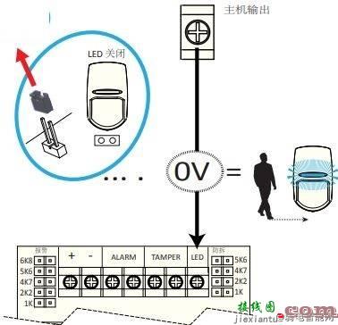 海康威视数字被动红外探测器怎么接线？  第4张