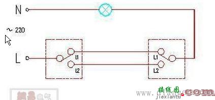 双联双控是什么意思?双联双控开关接线图  第1张
