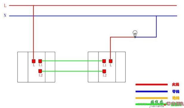 家装电工不求人:开关插座接线图大全  第7张